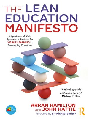 cover image of The Lean Education Manifesto